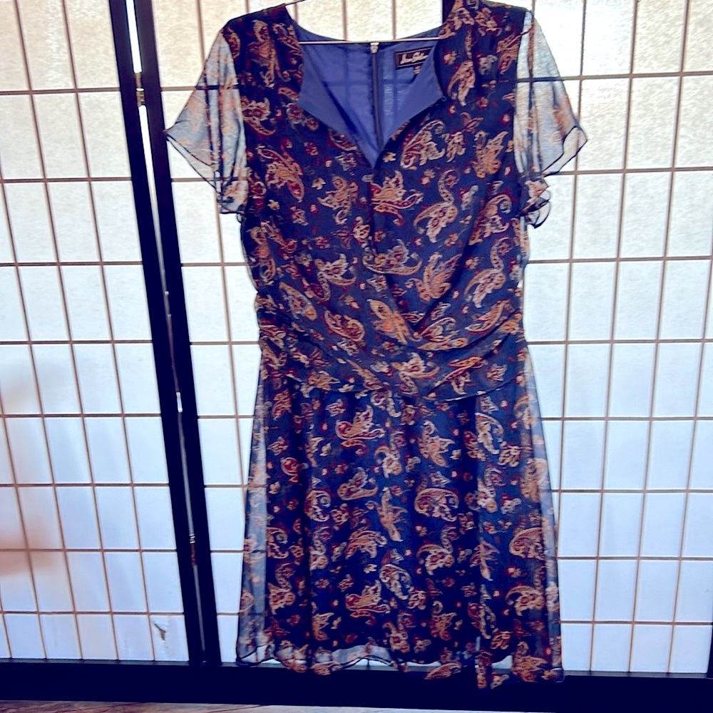 NWT Sam Edelman short sleeve size 12 lined dress